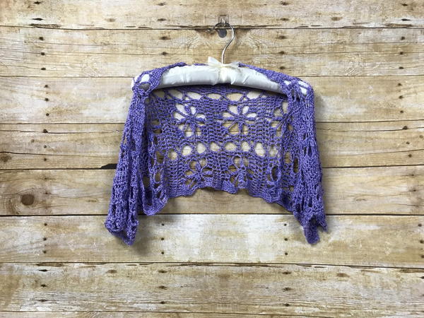 Sporty Luna Crochet Shrug