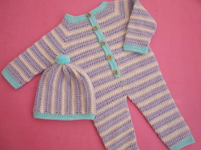 crochet dungarees