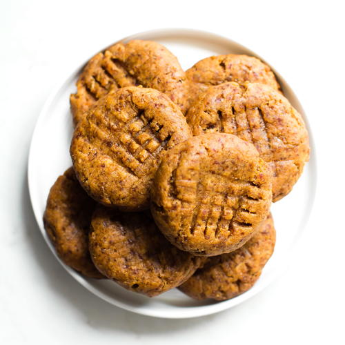 Vegan Grain-Free Peanut Butter Cookies