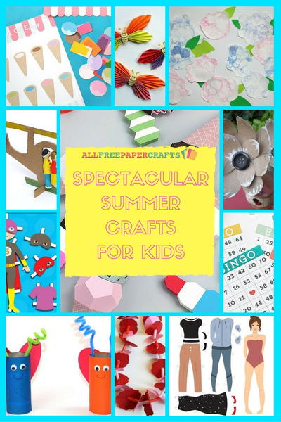 25 Spectacular Summer Crafts for Kids
