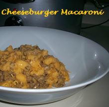 Cheddar Cheeseburger Macaroni