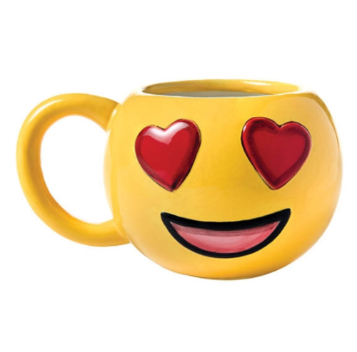 Heart Eyes Emoji Mug