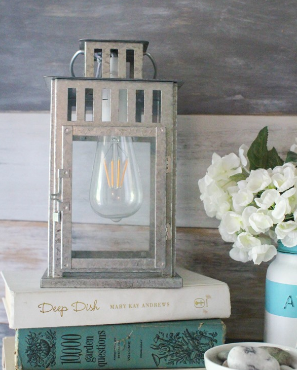 Transform a Lantern into a DIY Lamp