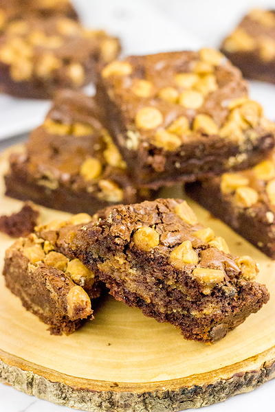 Chocolate & Peanut Butter Brownies