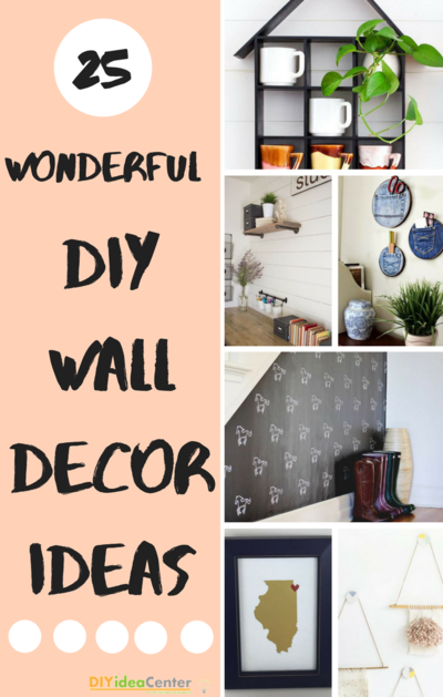 Diy Wall Treatments 25 Smart Wall Decor Ideas Diyideacenter Com