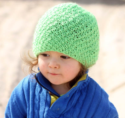 Irish Moss Easy Knit Hat