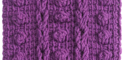 Cables and Bobbles Tunisian Crochet Patterns Tutorial