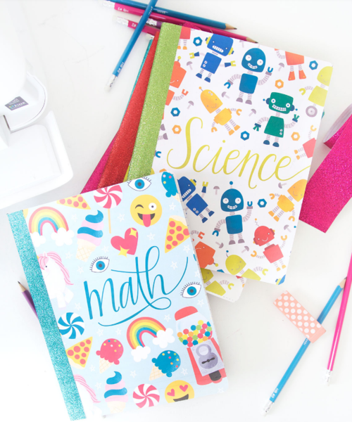 Groovy Notebook Cover Printables