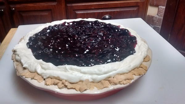 Blueberry Banana Pie