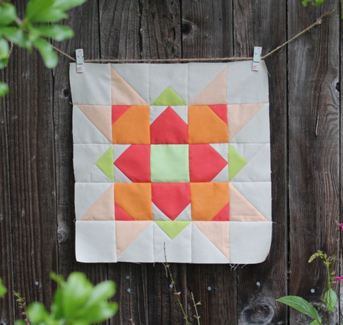 Fresh Flower Quilt Block