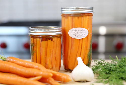 Pickled Dilly Carrots Recipe