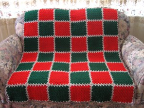 Ho Ho Holiday Afghan Pattern