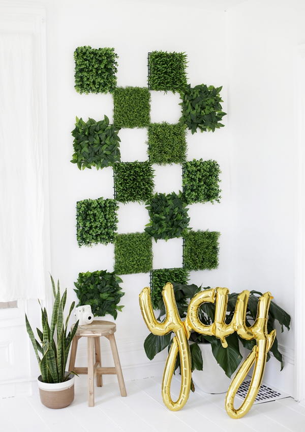 Lush Plant Wall