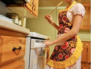 Easy Ruffle Apron