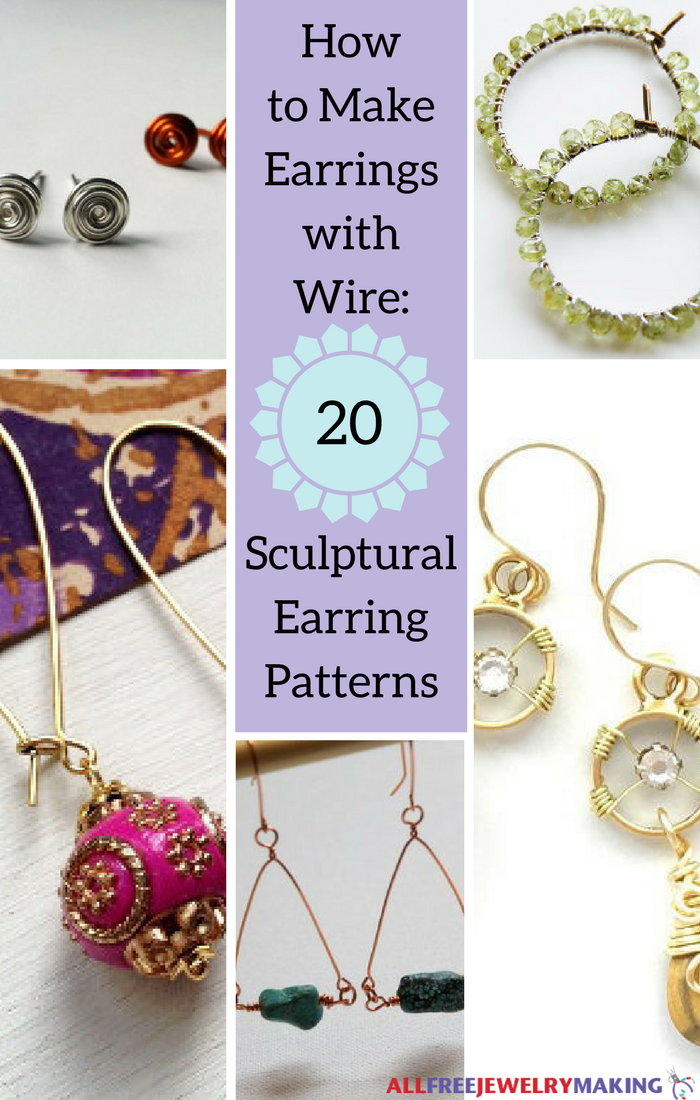 Earring Findings - Make Your Own Ear Wires - Jewellery Making Tutorial - Making  Earrings 