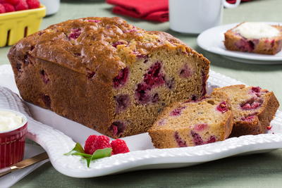 Razzle-Dazzle Raspberry Bread