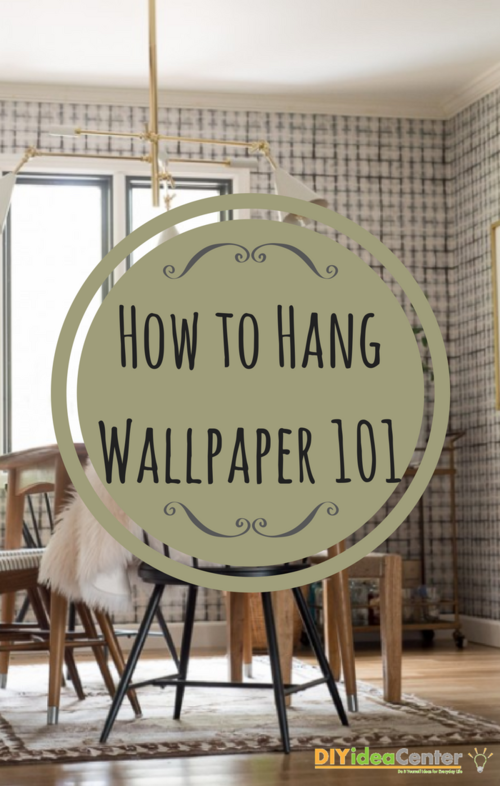 How to Hang Wallpaper 101