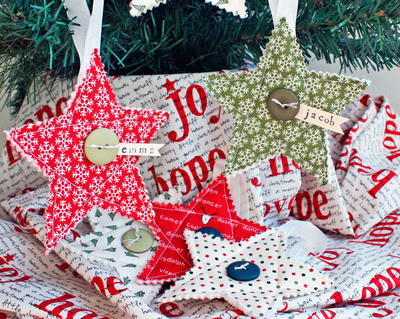 Quilted DIY Christmas Ornaments