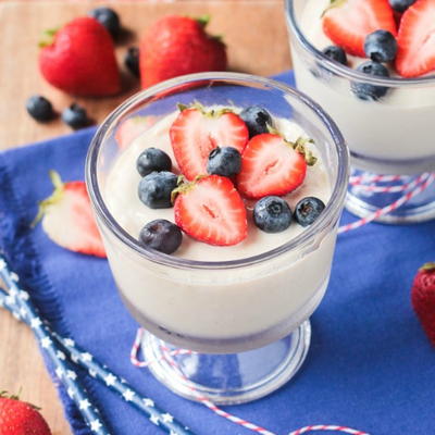 Easy Vanilla Vegan Pudding