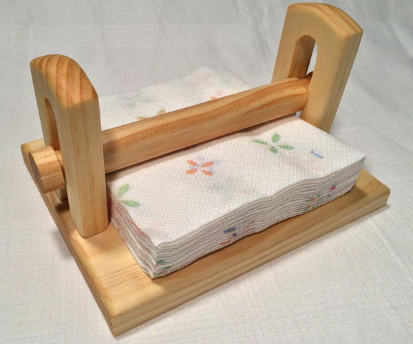 Wooden Homemade Napkin Holder DIYIdeaCenter Wooden Homemade Napkin Holder DIYIdeaCenter