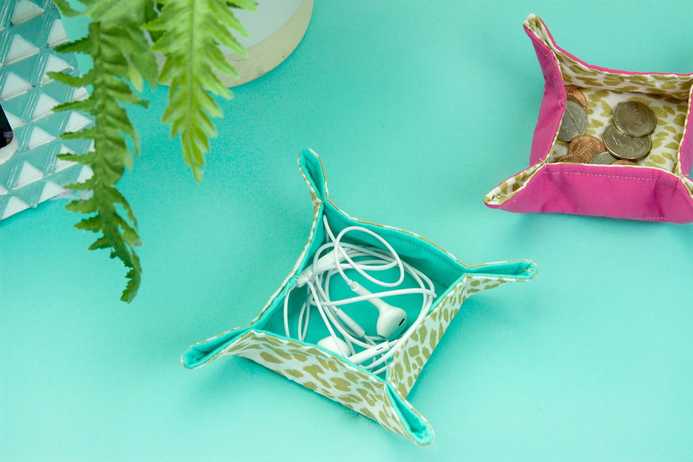 DIY Fabric Bins | FaveCrafts.com