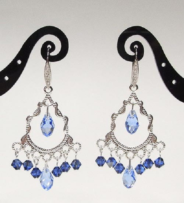 Bohemian Sapphire Earrings