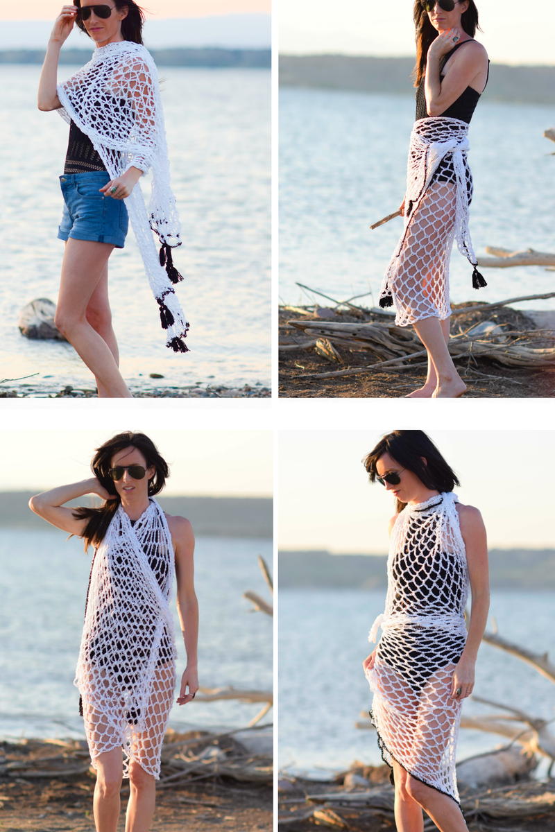 Infinite Ways Crocheted Sarong Pattern
