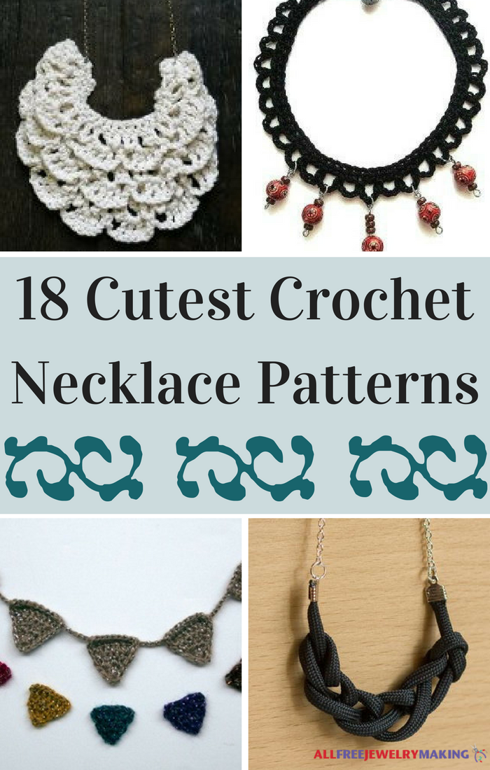 Crochet Beaded Jewelry · Free Pattern: Necklace, Bracelet, Anklet, & more!  - Sweet Softies