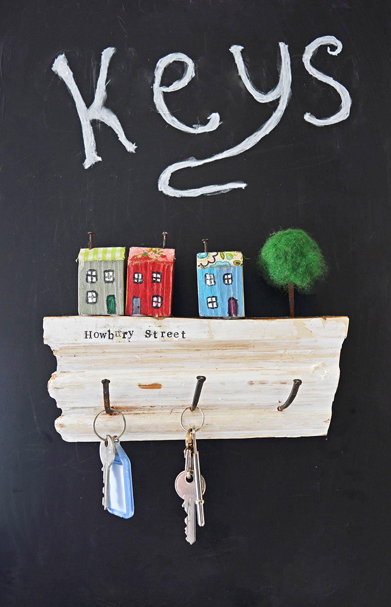 Super Cute Wall Key Rack | FaveCrafts.com