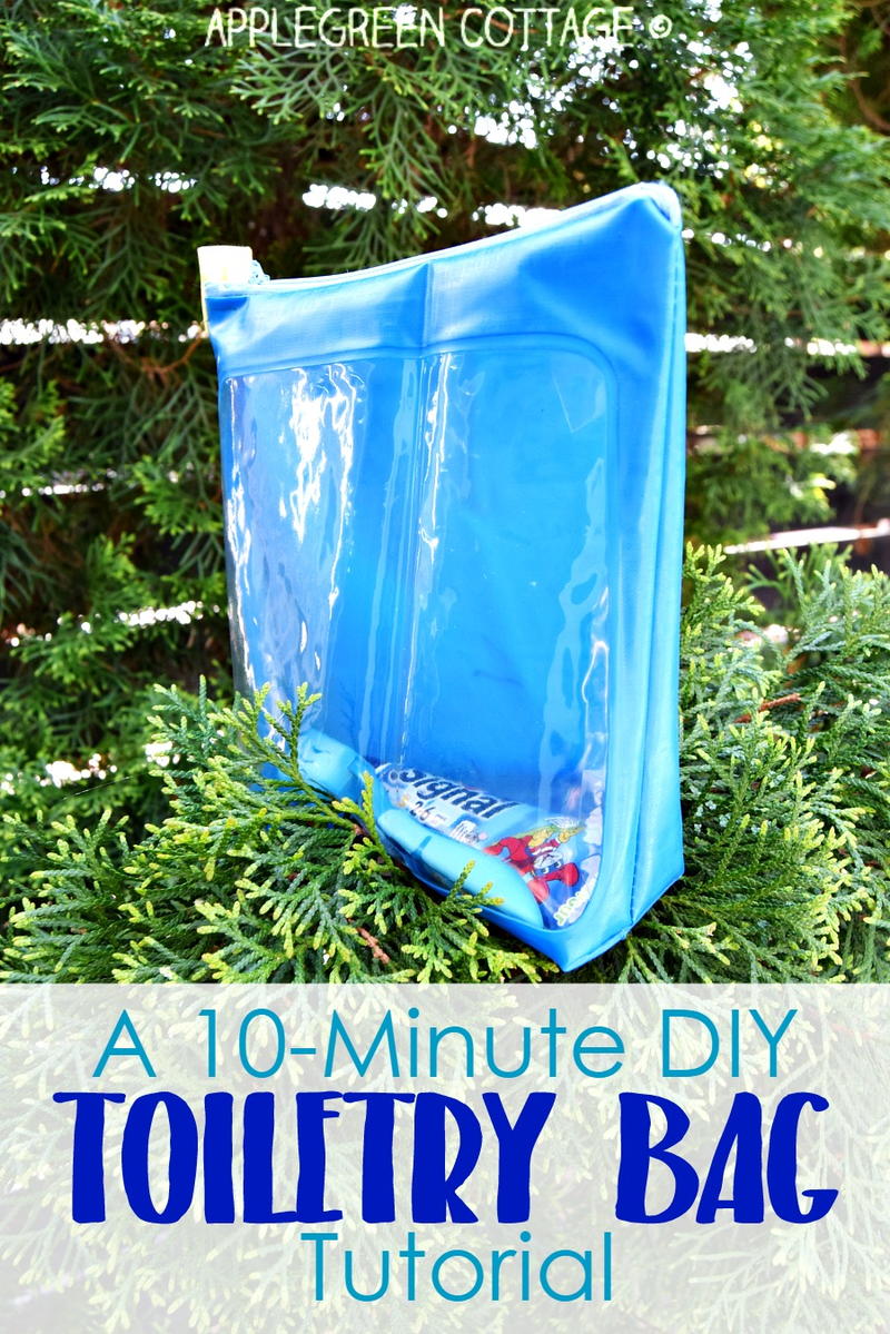DIY Toiletry Bag Tutorial