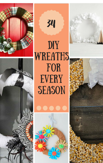 37 DIY Wreaths for Every Season