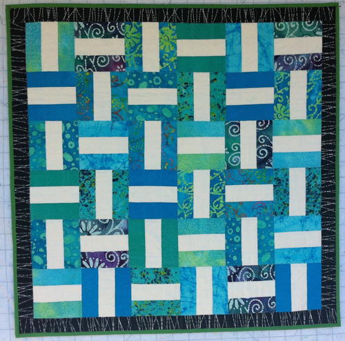 Seashore Rails Strip Quilt