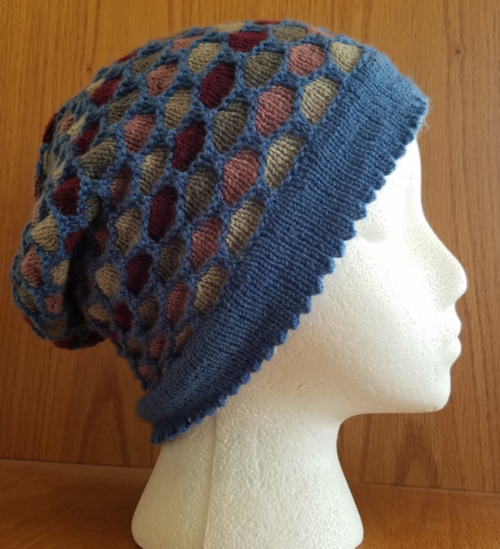 Holy Honeycomb Knit Hat Pattern Allfreeknitting Com