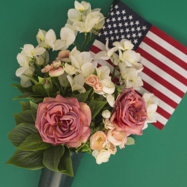 Memorial Day Flower Arrangement