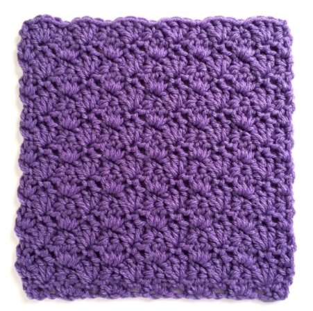 Woven Shells Crochet Stitch Tutorial