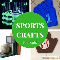 23 Sports Crafts for Kids: Homemade Games and Other Sports-Themed Crafts