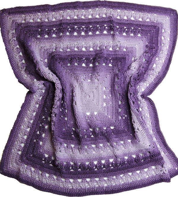 Lunar Crossings Square Blanket