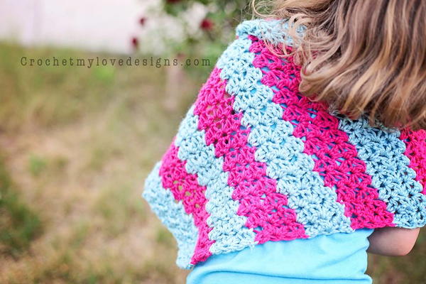 Candy Swirl Shawl