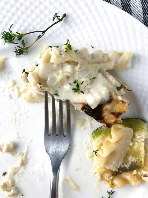 Tuscan Vegetarian Lasagna with Zucchini