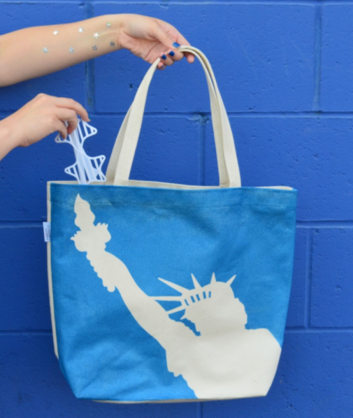 Patriotic DIY Canvas Tote