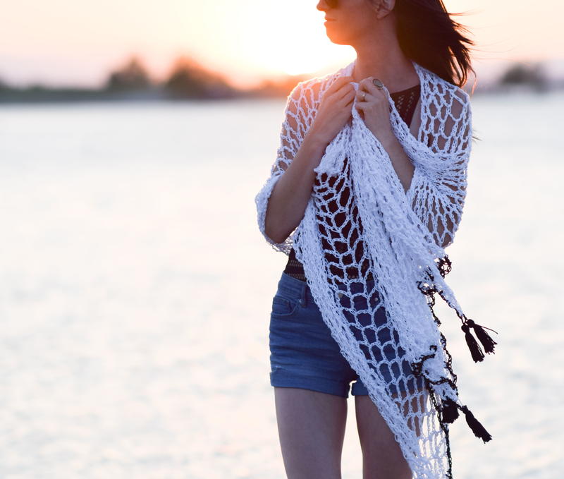 Infinite Ways Crocheted Sarong