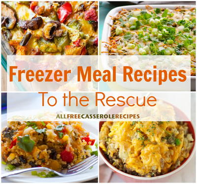 20 Freezer Meal Recipes to the Rescue