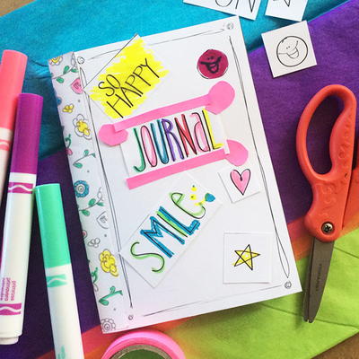 DIY Paper Journal for Kids