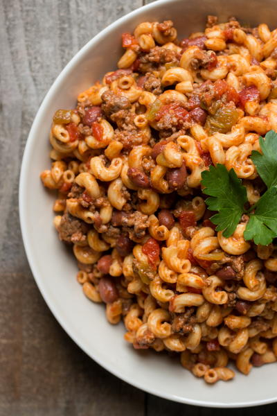 Scrumptious Sloppy Joe Casserole