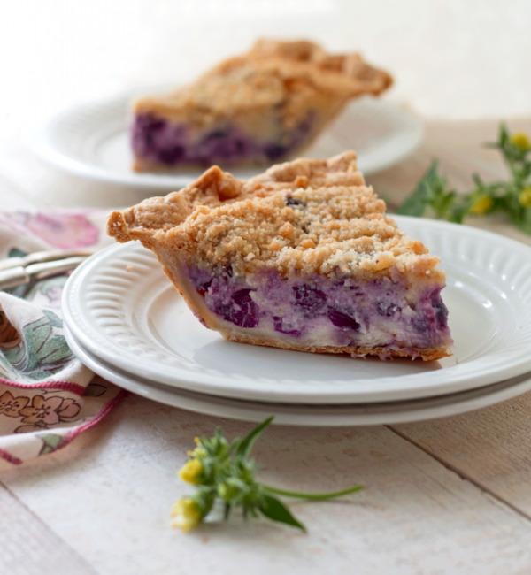 Creamy Blueberry Pie