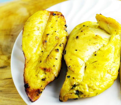 Lemon Turmeric Grilled Chicken