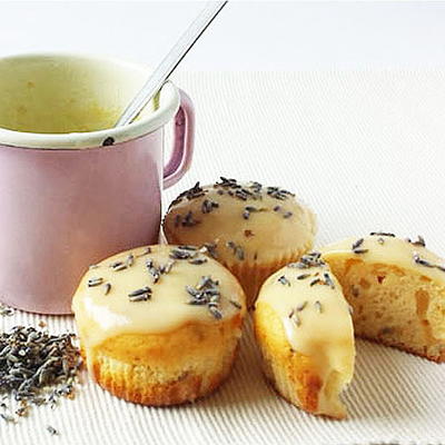 Lavender Muffins
