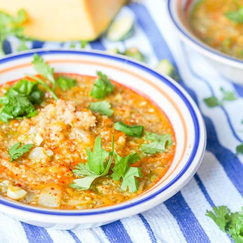Vegan Squash Quinoa Soup