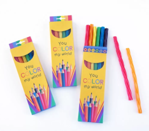 Colored Pencil Candy Box