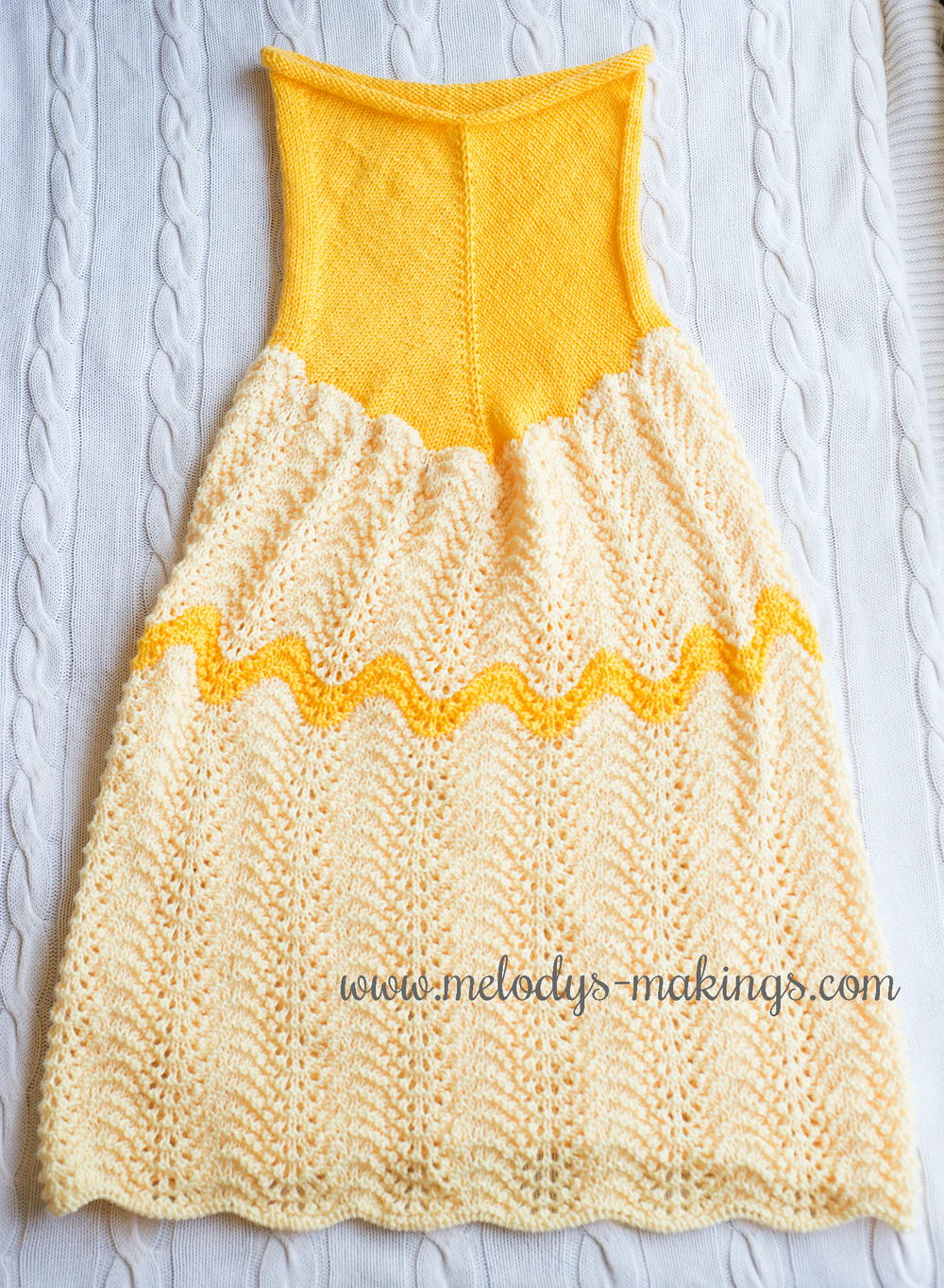 Princess Dress Blanket | AllFreeKnitting.com Princess Dress Blanket | AllFreeKnitting.com